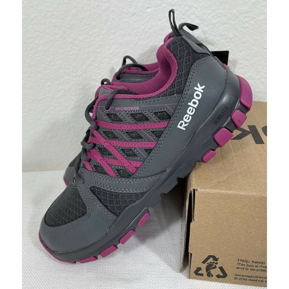 Reebok Women's Sublite Work RB408 Shoes Grey -Sz 9 - Picture 12 of 12